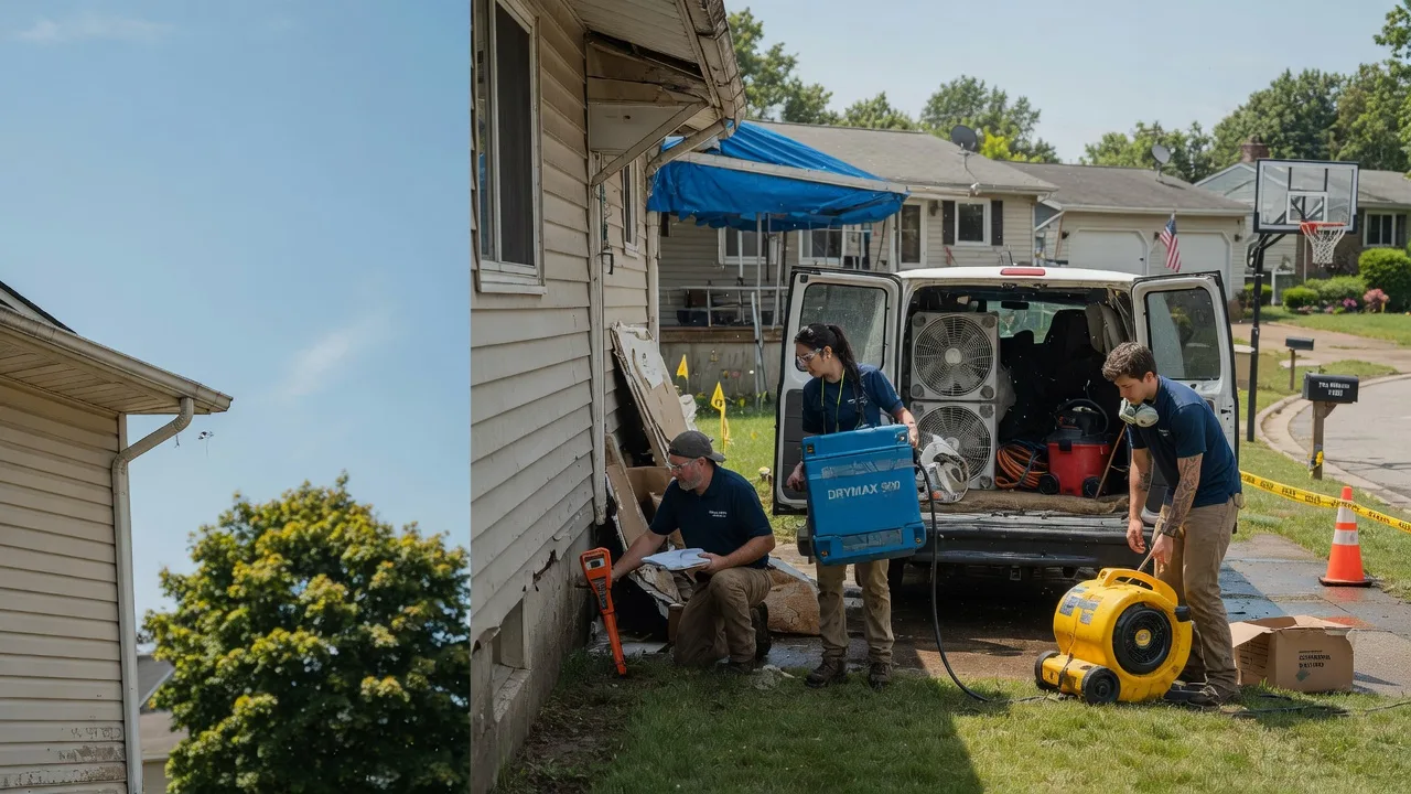 Ceiling Leak Cleanup in Cyclone, WV near me
